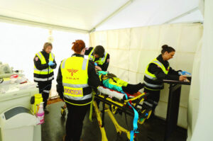 Doctors on standby