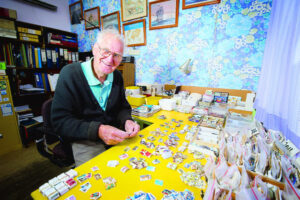 Collector puts his stamp on charities