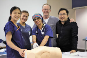 Trauma training for Mildura Base Hospital staffers