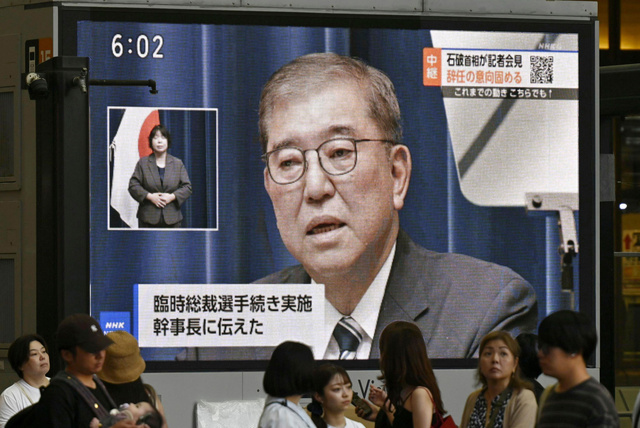 Japan’s PM resigns