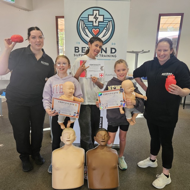 Kids can learn first aid