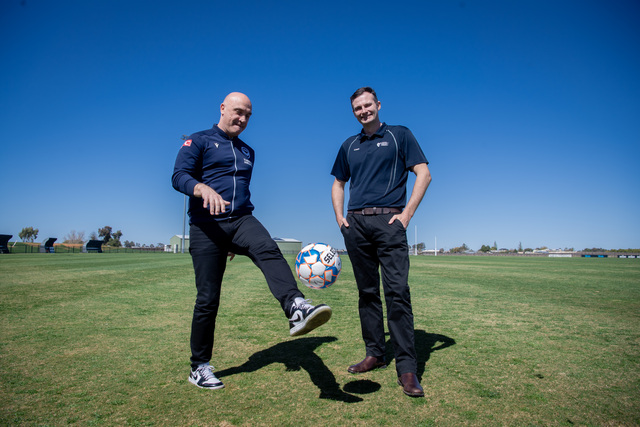 Local partnership hits back of the net