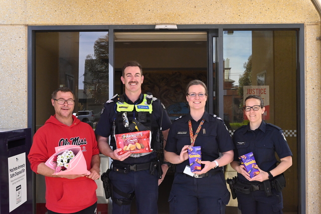Giving thanks to first responders