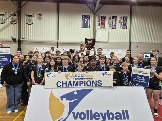 Juniors spike to success