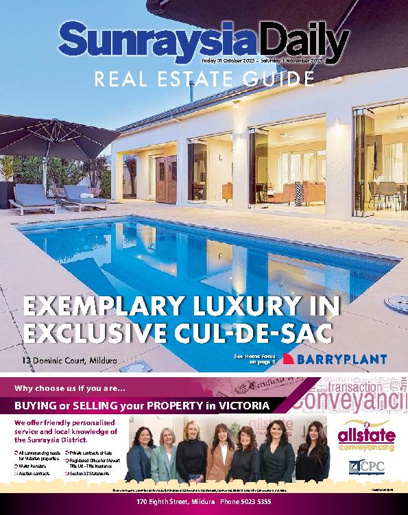 RE – SD Real Estate Guide – 1st November 2025