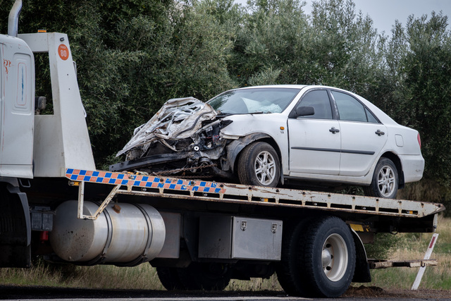 Two vehicle collision on Nineteenth