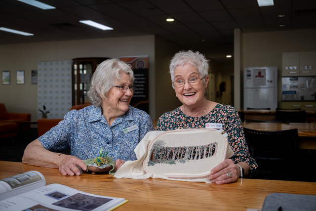 Thready or knot, winners are grinners at the Embroidery Guild