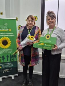 Sunflower supports for hidden disabilities