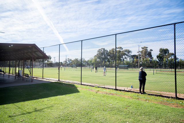 New fence an advantage for Red Cliffs tennis players