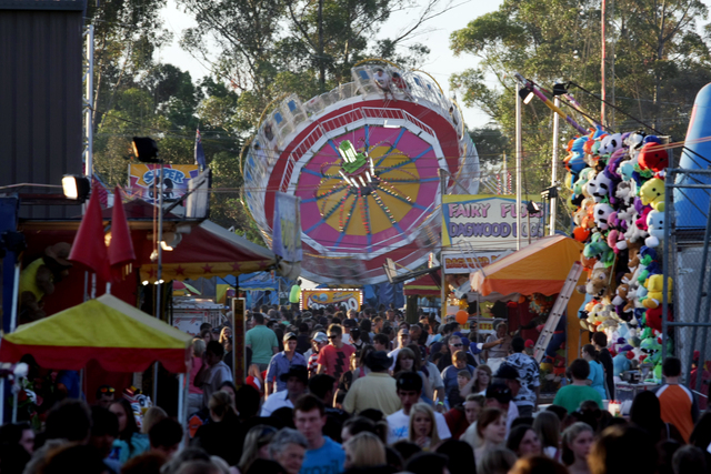 Show-goers ran for their lives