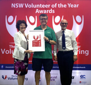 Local volunteer wins at awards ceremony