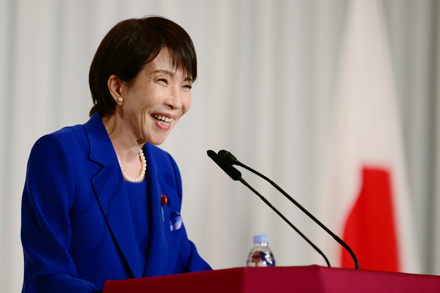 Right-winger set to be Japan’s first female premier