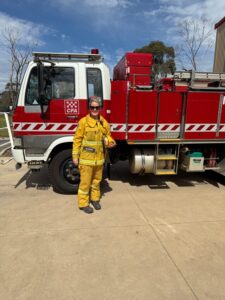 Emergency spotlight on Underbool firefighter