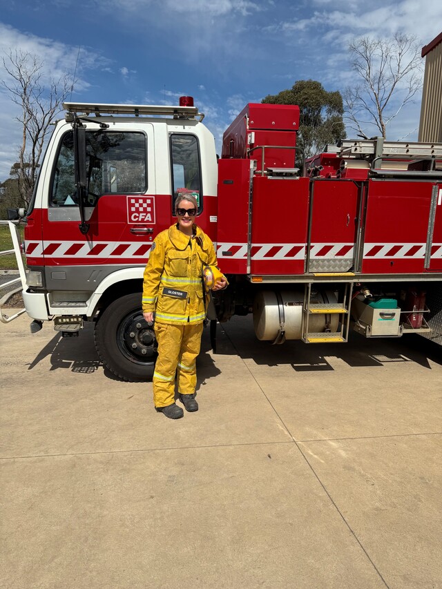 Emergency spotlight on Underbool firefighter