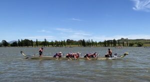 Dragon boaters paddle to gold