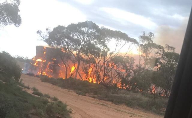 CFA issues haystack fire warning