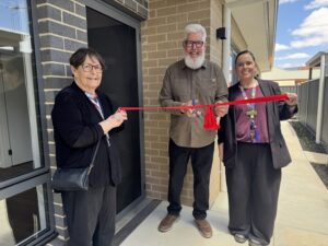 MP marks social housing build