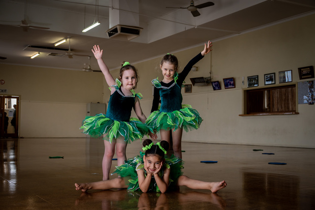 Calisthenics collection on display