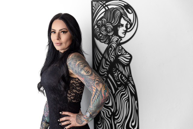 Artist evolves from skin to steel