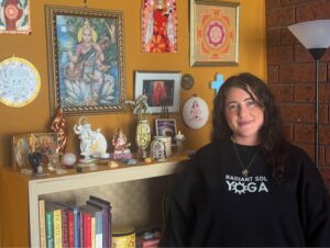 Namaste pose-itively radiant