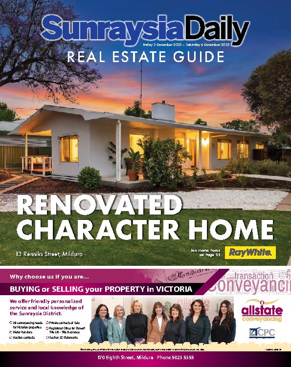 RE – SD Real Estate Guide – 6th December 2025
