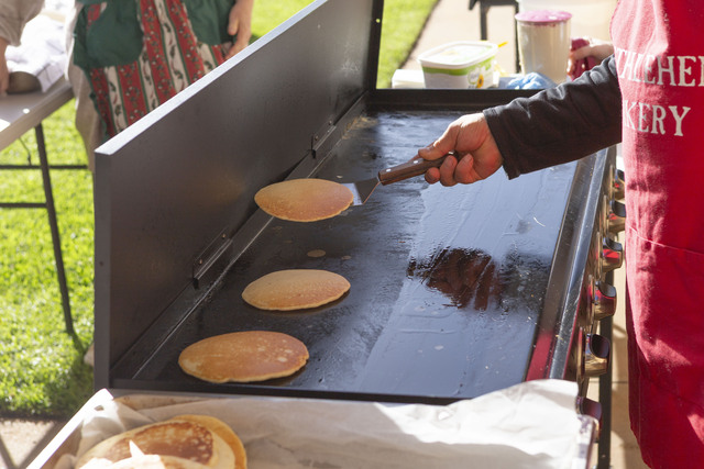 Community gather for Christmas breakfast