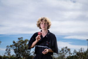 Merbein teen on a wicket rampage