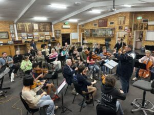 Strings orchestrate a Christmas spectacular