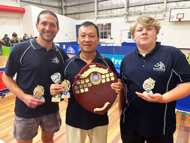 Table tennis award winners