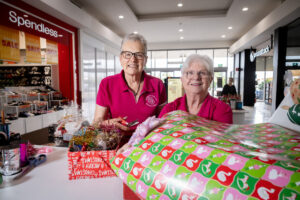 Gift wrapping for a good cause