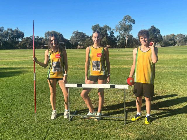 Athletes giving fundraising a shot(put)