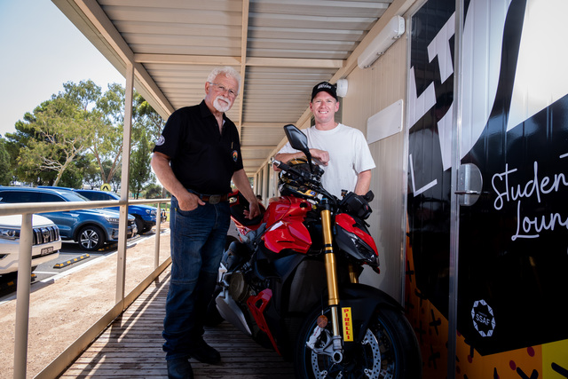 Waters applies the brakes for Lifeline ride