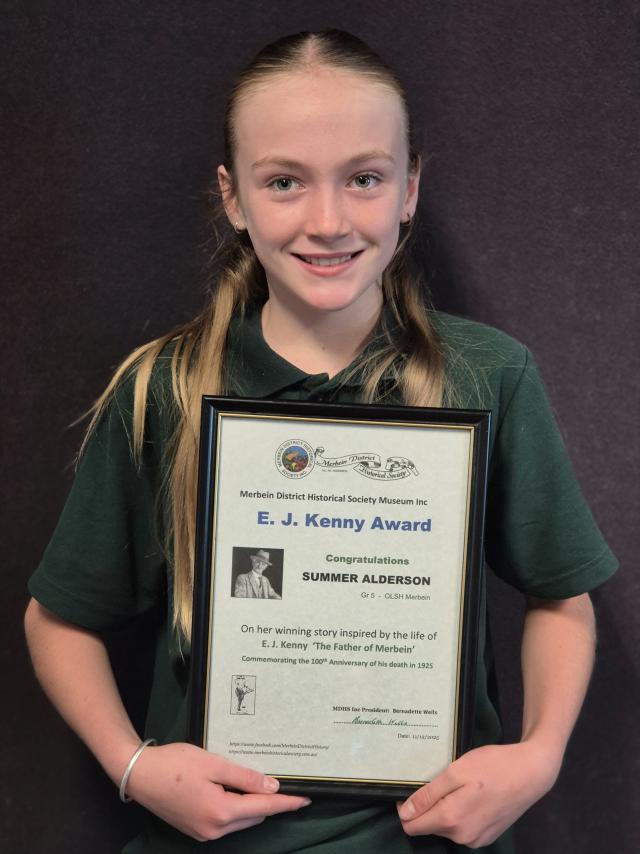 Student awarded high honour