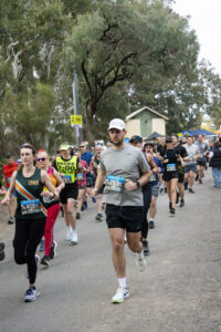 Miles of smiles for marathon early birds