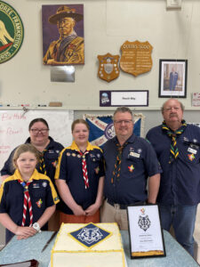 New Grey Wolf enters Scout pack