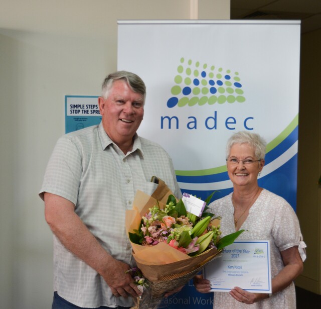 Lifetime membership for MADEC chair
