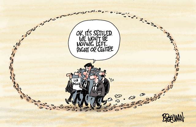 Libs hit with gender blow as tax fight looms