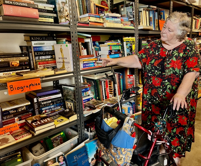 The books stop with Suzy