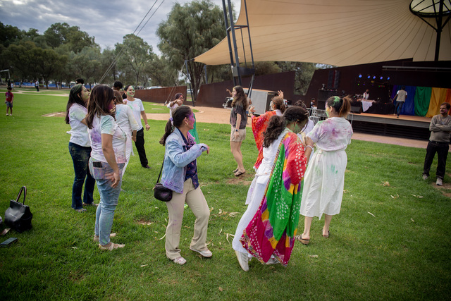 Culture and colour at Holi Mela