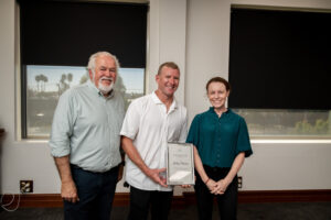 Civic reception for superbike king