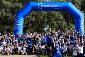 Breakthrough walk for Type 1 diabetes