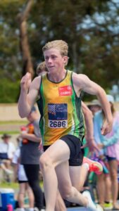 Bitmead sprints into record books