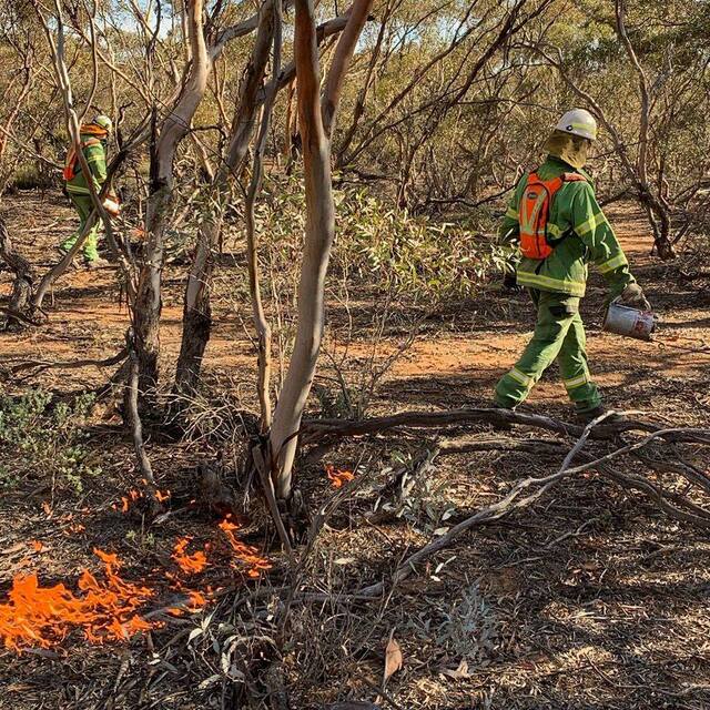 Authorities signal burn-off smoke