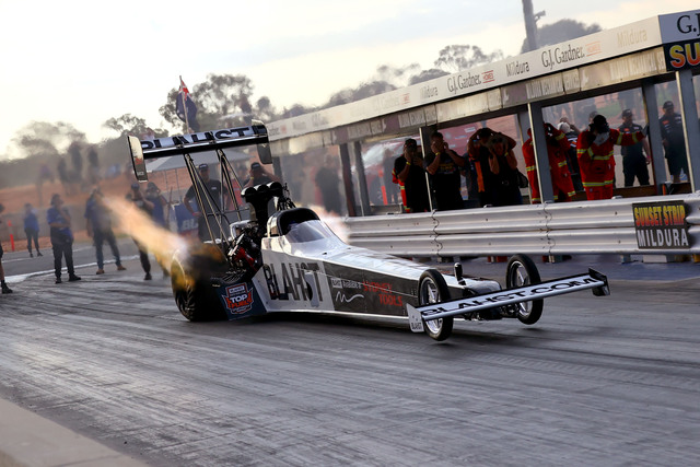 Olive on fire before rain rolls in