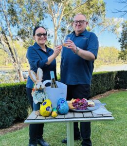 Easter feast at Trentham Estate