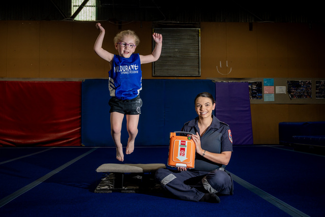 Local paramedics donate lifesaving tool