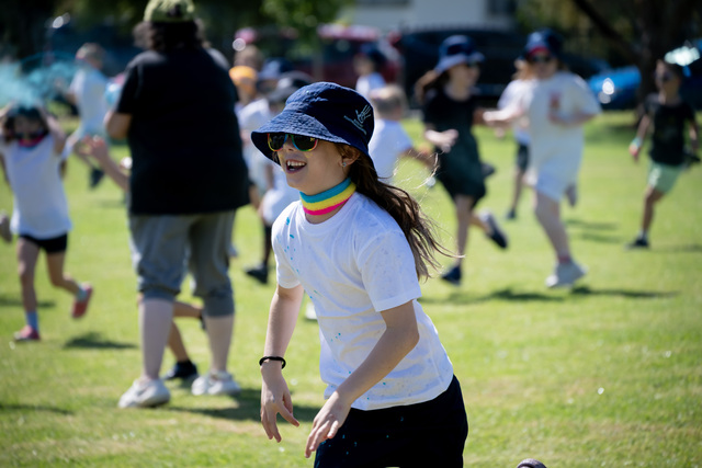 Colour run fun to raise funds