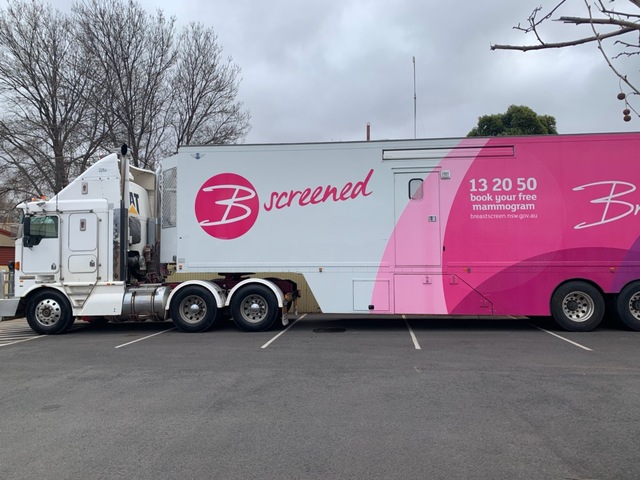 Breast screening in Wentworth