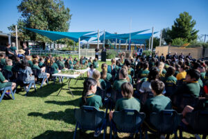 Anzac Day honoured with school service