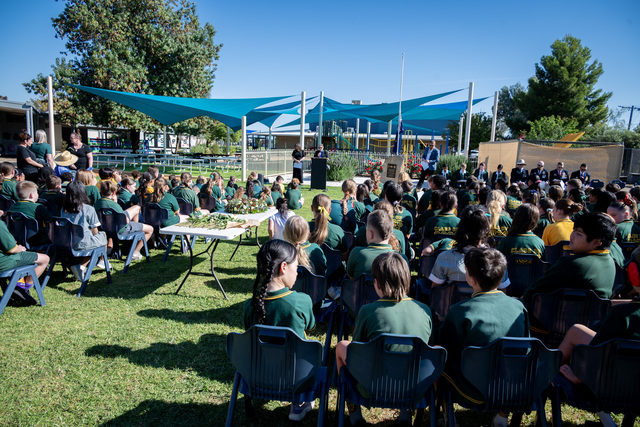 Anzac Day honoured with school service